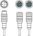 Leuze KY-S-SDD-25A25A24A-100-P1-X01 Interconnection cable