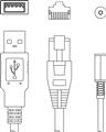 Leuze KY-HS-SDS-U4AJ2ARAA-020-T1 Interconnection cable