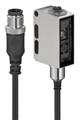 Leuze HT55CL1/LG-200-M12 Diffuse sensor with background suppression