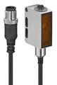 Leuze HT55C.V/LG-200-M12 Diffuse sensor with background suppression