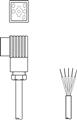 Leuze BK7 KB-092- 6000- 5 Connection cable