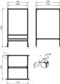 Leuze BT 712M-MRSET Mounting device set