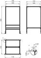 Leuze BT 710M-MRSET Mounting device set
