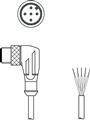 Leuze CB-M12-10000-5WM Connection cable