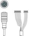 Leuze KB JST-M12A-8P-3000 Interconnection cable