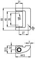 Leuze AC-H-S400-S Additional hinge