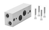 Festo NAW-1/2-3E-ISO Angled connection plate