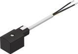 Festo KMF-1-230AC-2.5 Plug socket with cable