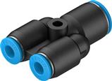 Festo QSY-10-6 Push-in Y-connector