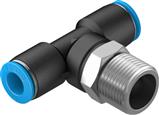 Festo QST-3/8-8-50 Push-in T-fitting
