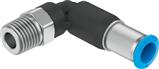 Festo QSKL-1/4-8 Push-in L-fitting,self-sealing