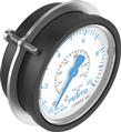 Festo FMA-63-10-1/4-EN Flanged pressure gauge
