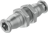 Festo CRQSS-8 Push-in bulkhead connector