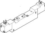 Festo MEBH-5/3G-1/8-P-B-230AC Solenoid valve