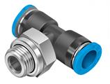 Festo QSMT-G1/8-4 Push-in T-fitting