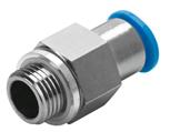 Festo QSK-G3/8-10 Push-in fitting, self-sealing