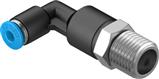 Festo QSLL-1/4-4 Push-in L-fitting, long