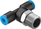 Festo QST-3/8-6 Push-in T-fitting