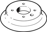 Festo ESV-80-SS Suction cup without connector