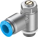 Festo GRLA-1/4-QS-10-D One-way flow control valve