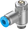 Festo GRLZ-1/8-QS-6-D One-way flow control valve