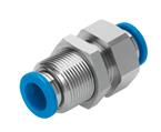 Festo QSS-4-F Push-in bulkhead connector