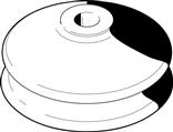 Festo ESV-80-BT Suction cup without connector