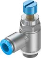 Festo GRLA-3/8-QS-10-RS-D One-way flow control valve
