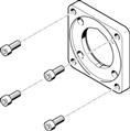 Festo EAMF-A-62A-100A Motor flange