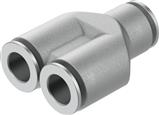 Festo NPQM-Y-Q8-E-P10 Push-in Y-connector