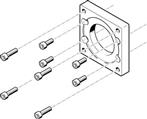 Festo EAMF-A-62B-87A Motor flange
