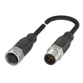 Balluff BCC M415-M415-3AB-312-PX0534-050 Double-ended cordsets