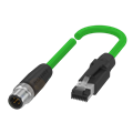 Balluff BCC M414-E834-8G-668-PS54N2-300 Double-ended cordsets