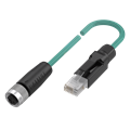Balluff BCC M415-E834-AG-672-ES64N8-030 Double-ended cordsets