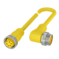Balluff BCC A315-A325-30-335-VX45W6-100 Double-ended cordsets