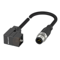 Balluff BCC VC44-M413-3E-665-PX0350-050 Double-ended cordsets