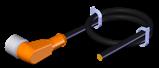 Euchner C-M12F04-04X034PU05,0-GA-035618 Connecting cable with plug connector M12