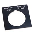 Allen Bradley 800H-W198 30mm 800H PULL-TO-START Grey Leg Plate