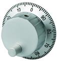 Euchner EINSTELLRAD HKB 58 METALL SIL/SW Metal dial for handwheel HKB, suitable for front panels HKB