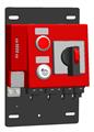 Euchner MGB-B-A1W2A2-PN-123759 Bus module MGB-B-PN with 3 controls and indicators, push-pull plug