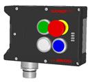 Euchner MGB-L1-ARA-AI2A1-S6-L-119925 Locking module MGB-L1-ARA, (guard locking by spring force) with 3 pushbutton, emergency stop, RC26