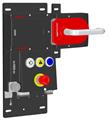 Euchner MGB-L1HB-PNC-R-117021 Locking set MGB-L1-PN (guard locking by spring force) with 4 control elements, push-pull plug, RC12
