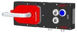 Euchner MGB-L1HE-APA-L-156003 Locking set MGB-L1HE-APA, (guard locking by spring force) with 3 pushbuttons, 2 x M12