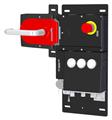 Euchner MGB-L2HB-EIA-L-157791 Locking set MGB-L2-EI (guard locking by solenoid force) with 3 pushbuttons, emergency stop, RC12