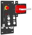 Euchner MGB-L2HB-EIA-R-158023 Locking set MGB-L2-EI (guard locking by solenoid force) with 4 pushbuttons, emergency stop