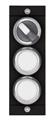 Euchner MSM-1-P-CA-KPP-C3-137752 Submodule MSM-1-P (1 selector switch 90°, form V, illuminated, 2 illuminated pushbuttons)