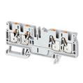 Allen Bradley 1492-P4Q-Y IEC Feed-Through Push-in Terminal Block