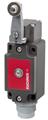 Euchner NZ2HS-511L060GE Safety switch NZHS, lever arm with steel roller, plug connector SR6
