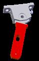 Euchner RADIUSBETAETIGER-Z-L-C2194 Hinged actuator, left, for safety switches NZVZ, NZVZVS and TZ