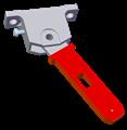 Euchner RADIUSBETAETIGER-Z-R-C2194 Hinged actuator, right, for safety switches NZVZ, NZVZVS and TZ